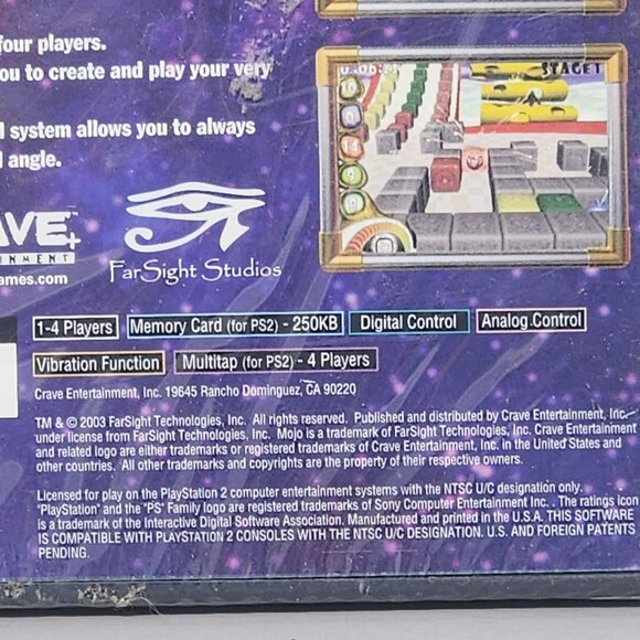 Mojo! PlayStation 2 Game 3D Puzzle Adventure‎ Video Game - Picture 5 of 5